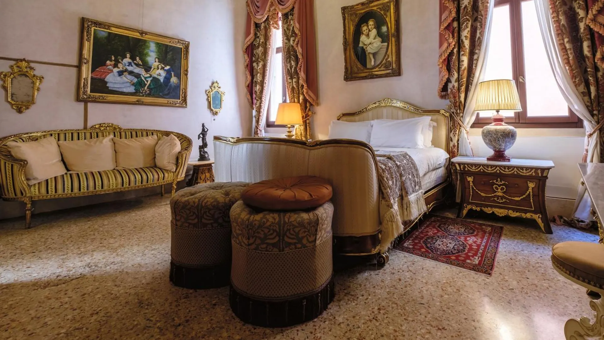 Pensionat Palazzo Ca' Bernardo By Francesco Molon Hotell Venedig Italien